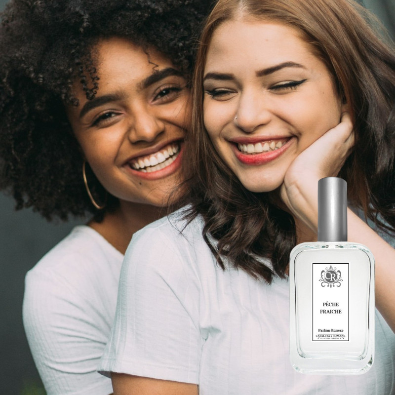 Pêche fraiche, parfum unisexe