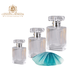 Azure Éternel, Parfum collection privée Gemstone - Cataleya et Romane Univers Parfums Aquamarine, Aigue marine