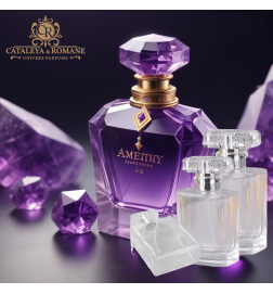 Améthyste Enchantée, Parfum collection privée Gemstone - Cataleya et Romane Univers Parfums