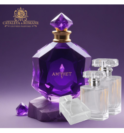 Améthyste Enchantée, Parfum collection privée Gemstone - Cataleya et Romane Univers Parfums