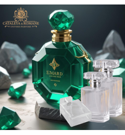 Forêt Enchantée, Parfum collection privée Gemstone - Cataleya et Romane Univers Parfums - Émeraude - Emerald