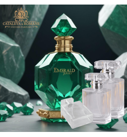 Forêt Enchantée, Parfum collection privée Gemstone - Cataleya et Romane Univers Parfums - Émeraude - Emerald