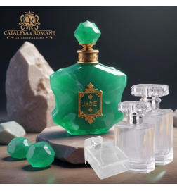 Jade Éternelle, Parfum collection privée Gemstone - Cataleya et Romane Univers Parfums