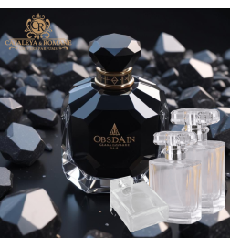 Nuit Obsidienne, Parfum collection privée Gemstone - Cataleya et Romane Univers Parfums