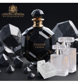 Nuit Obsidienne, Parfum collection privée Gemstone - Cataleya et Romane Univers Parfums