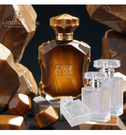 Coeur de Tigre, Parfum collection privée Gemstone - Cataleya et Romane Univers Parfums - Oeil de Tigre