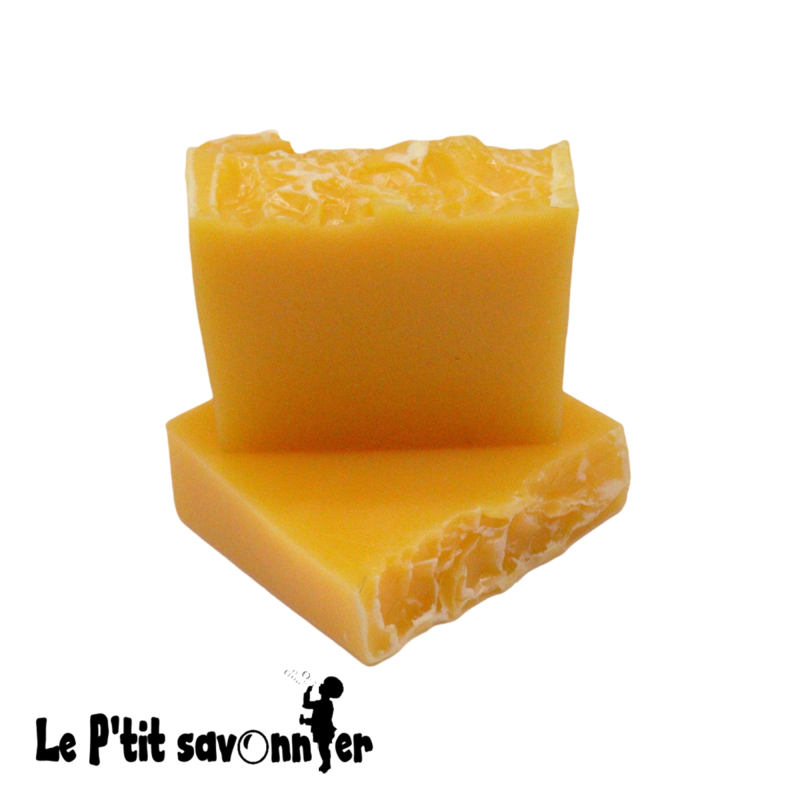 Délice de miel et mandarine - Savon artisanal