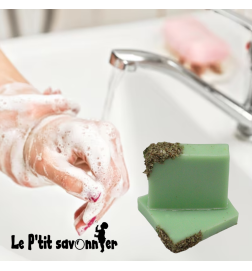 Remède Revitalisant - Le P'tit Savonnier
Pain de savon - Parfum : Thé Vert et Olive