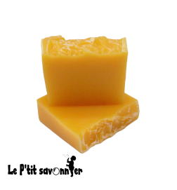 Délice de miel et mandarine - Savon artisanal -Le P'tit Savonnier