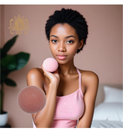 L'Éponge Konjac Rose : Pour une Peau Souple et Radieuse