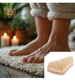 Brosse de nettoyage pour les pieds - Cataleya et romane univers parfums